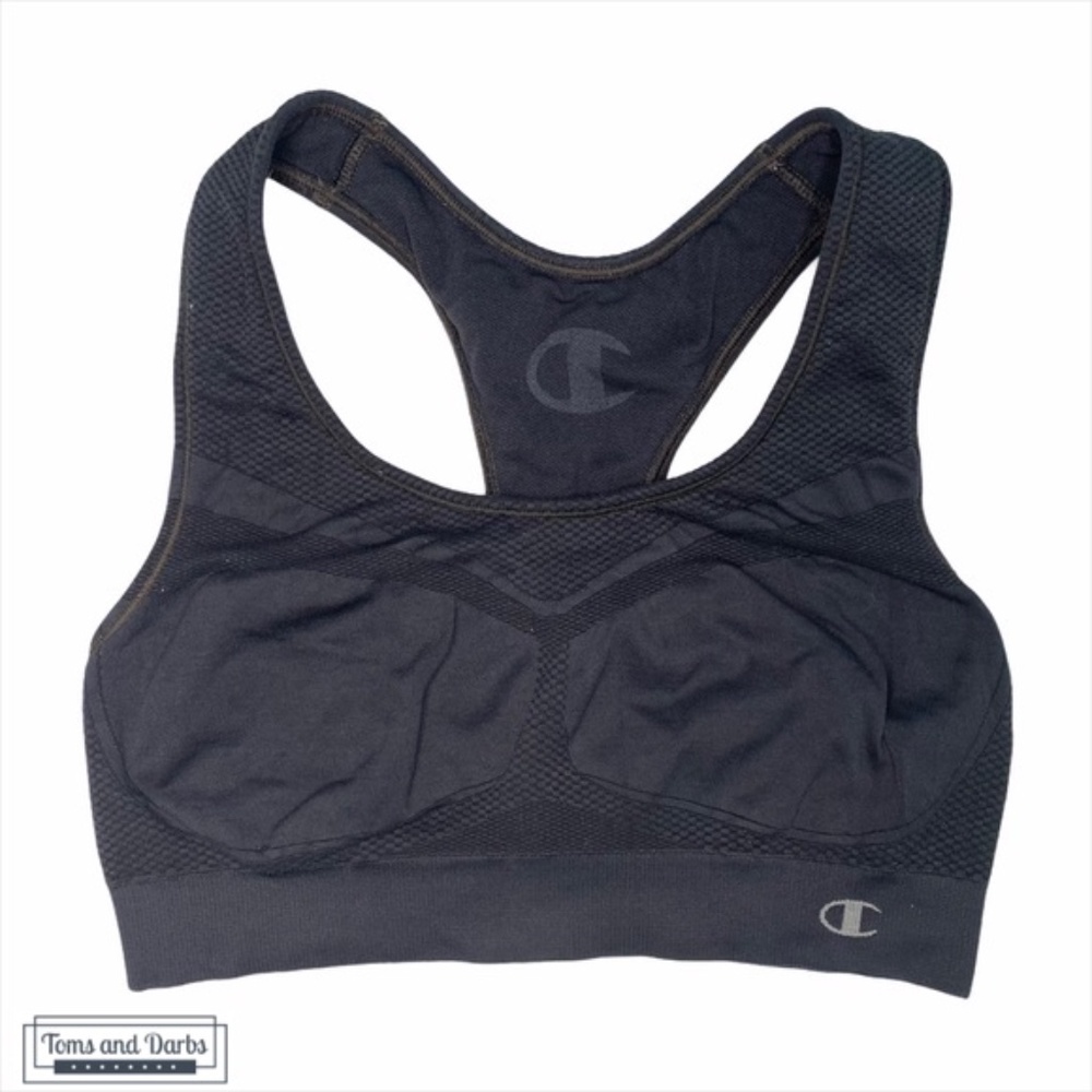Champion Women’s Racerback Sports Bra in Grey